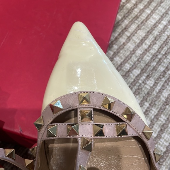 Authentic Valentino rock stud flats - Picture 10 of 11